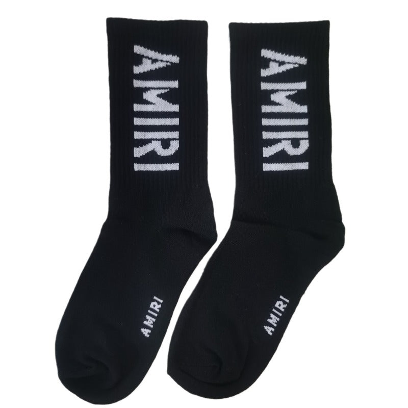 Men socks letter cotton socks