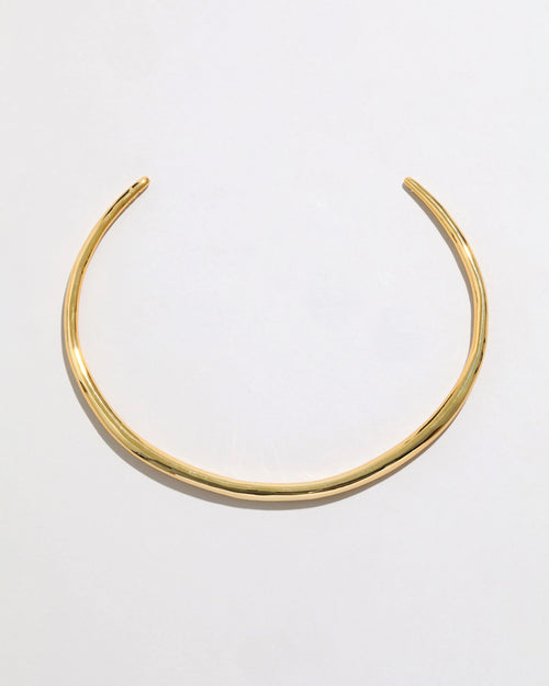 ALEXIS BITTAR Thin Collar Necklace 14k Gold Plated Brass(3 Colors)
