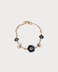 MIU MIU Metal and Pearl Necklace(Gold)