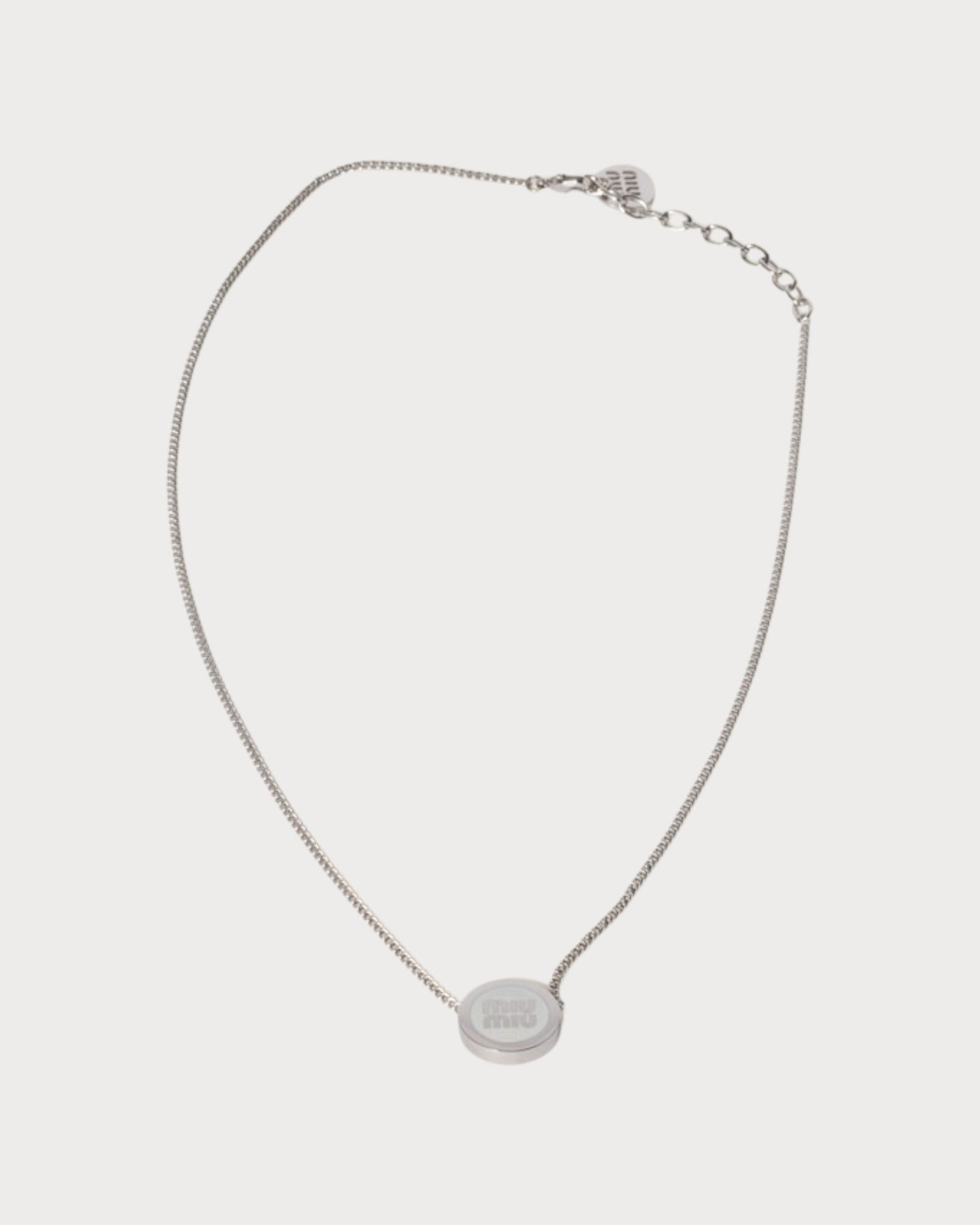 MIU MIU Metal necklace(2 Colors)