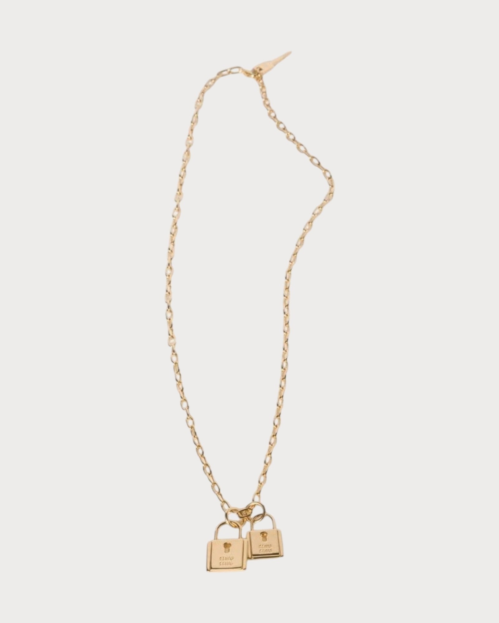 MIU MIU Metal Necklace(Gold)