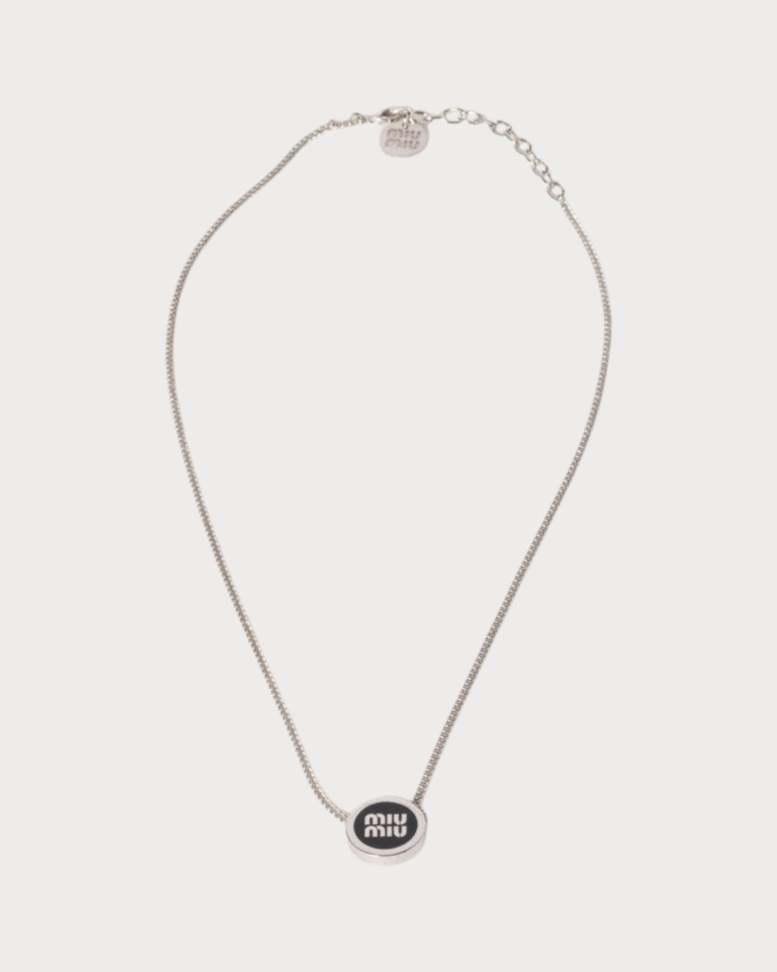 MIU MIU Metal necklace(2 Colors)