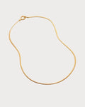 MONICA VINADER Snake Chain Gold Vermeil Necklace 50cm(Gold)