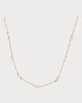 PERSEE Yellow Gold and Diamond 7-Stone Danae Necklace(Yellow Gold)