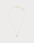 PERSEE Yellow Gold and Sapphire La Vie en Rose Necklace(Yellow Gold)