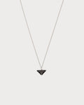 PRADA 1JCA43 Prada Symbole Necklace(Silver)