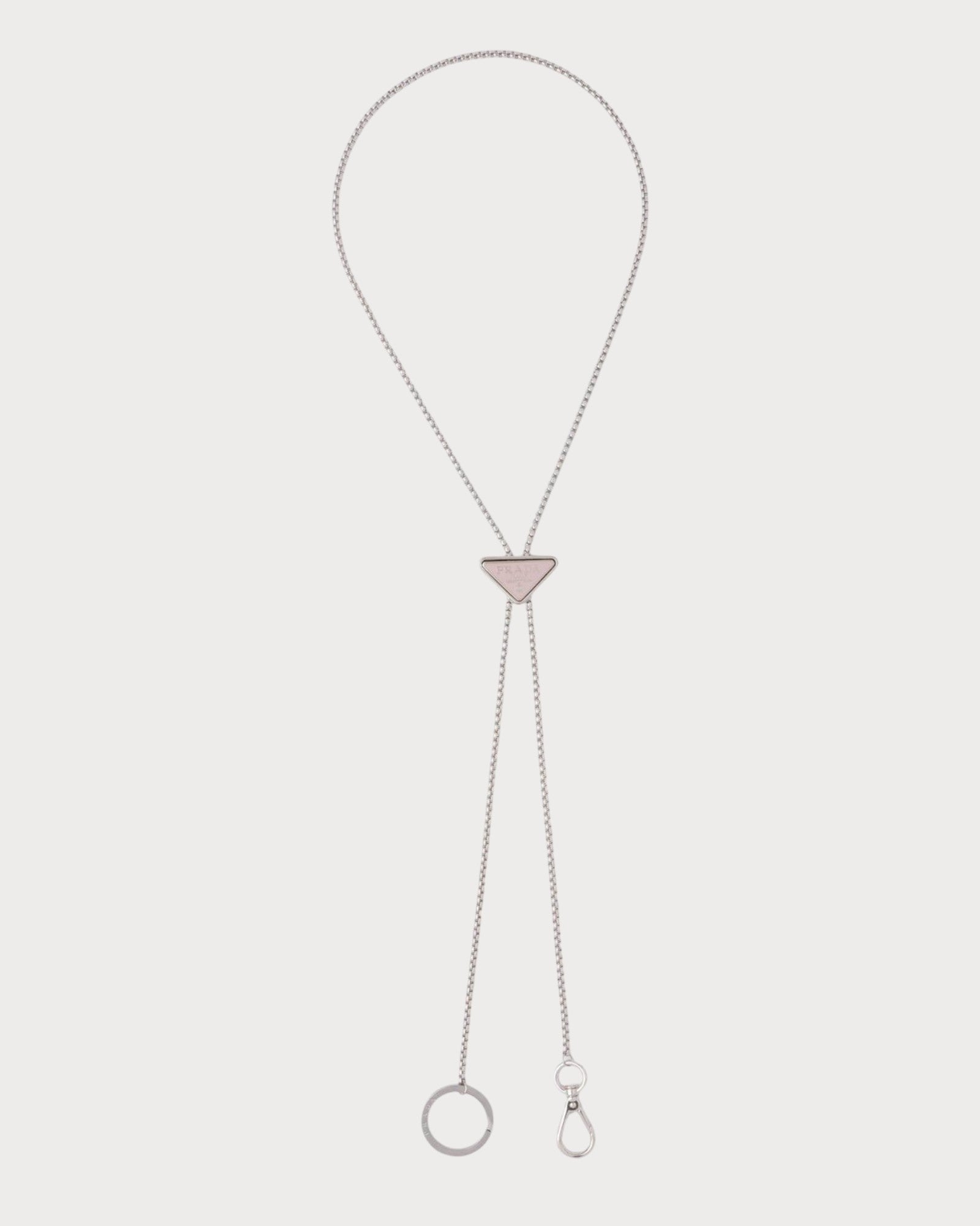 PRADA 1PS052 Metal Keychain Necklace(3 Colors)
