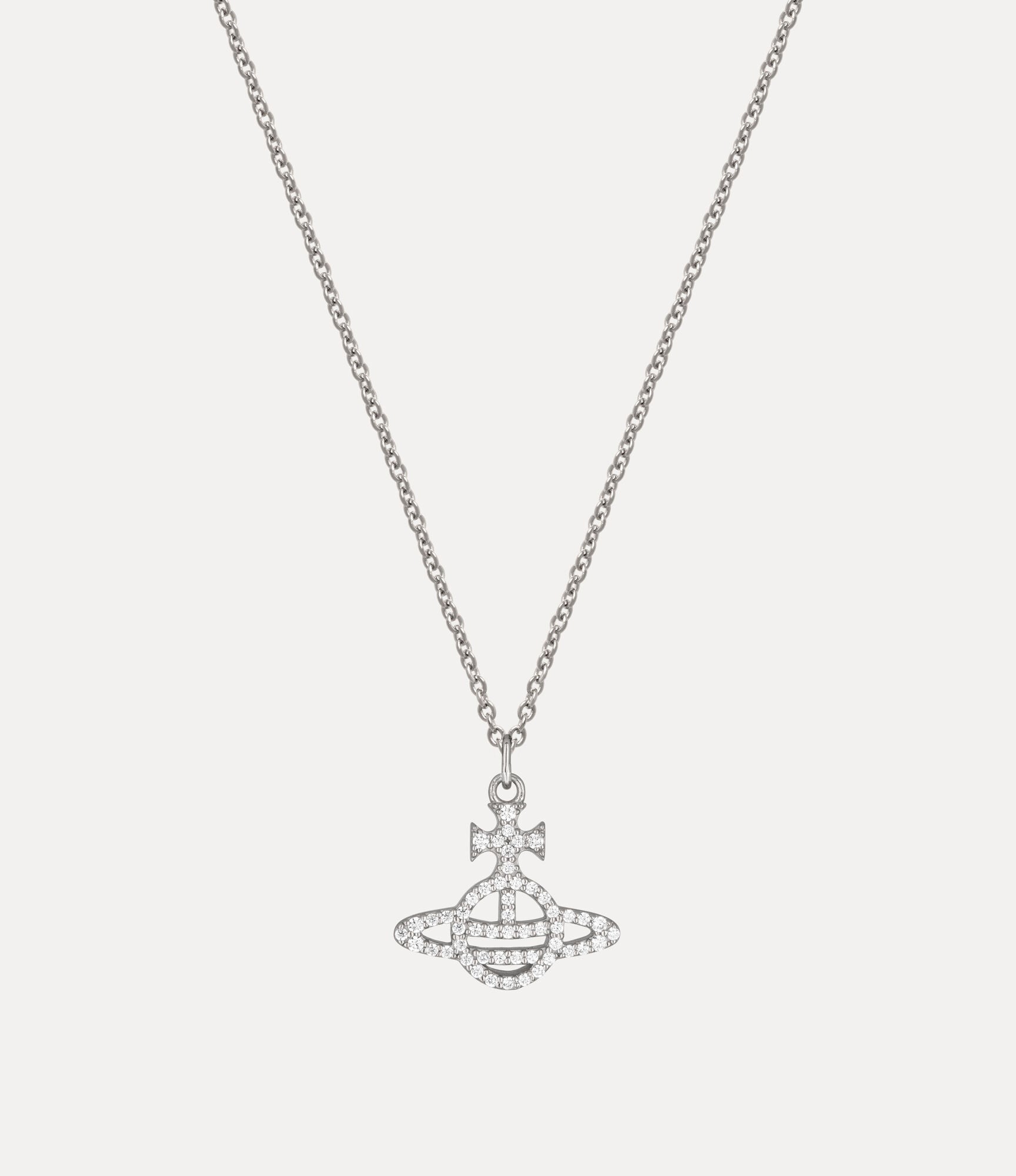 VIVIENNE WESTWOOD Calliope Pendant Necklace(Silver)