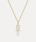VIVIENNE WESTWOOD Issa Pendant Necklace Brass(Gold)