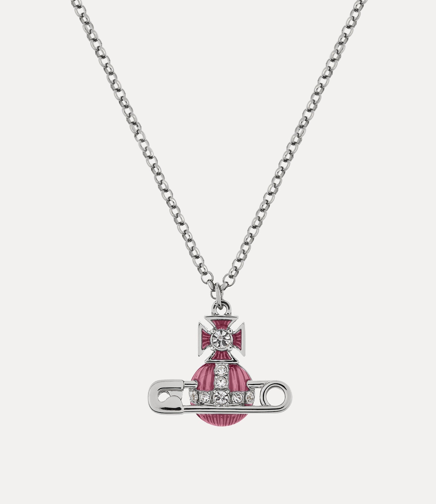 VIVIENNE WESTWOOD Kitty Pendant Necklace Brass(2 Colors)