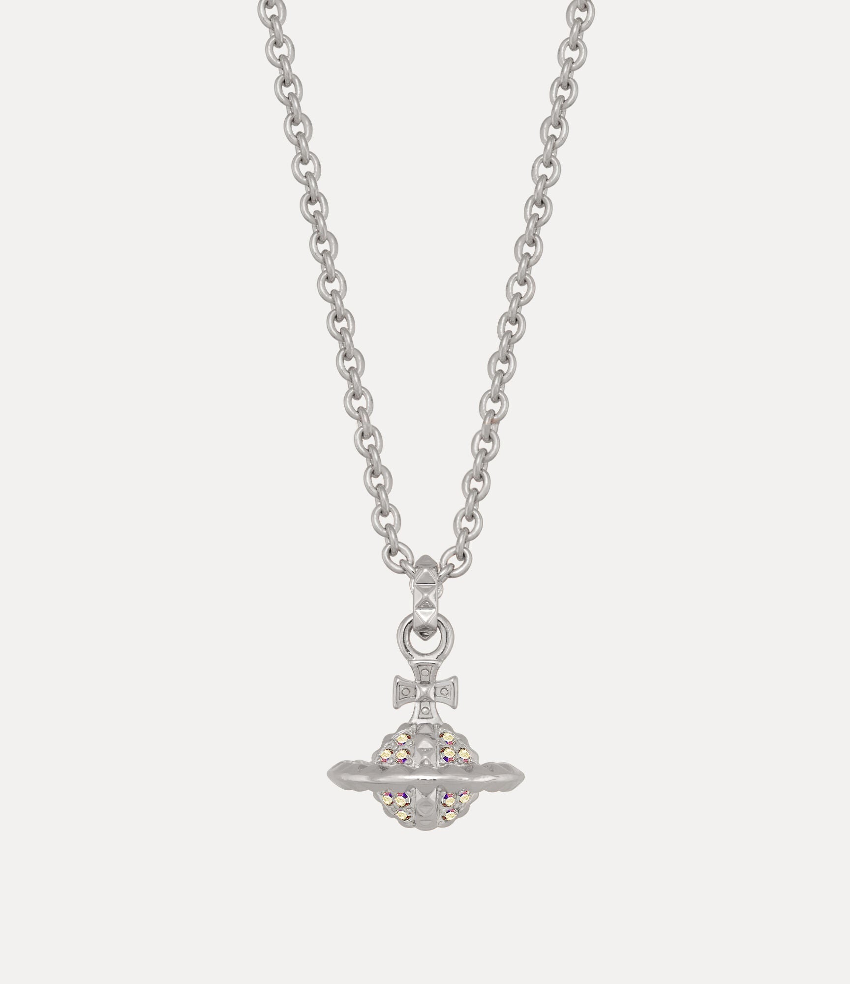 VIVIENNE WESTWOOD Mayfair Orb Pendant Necklace Brass(Small/2 Colors)