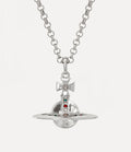 VIVIENNE WESTWOOD New Orb Pendant Necklace Brass(Small/Silver)