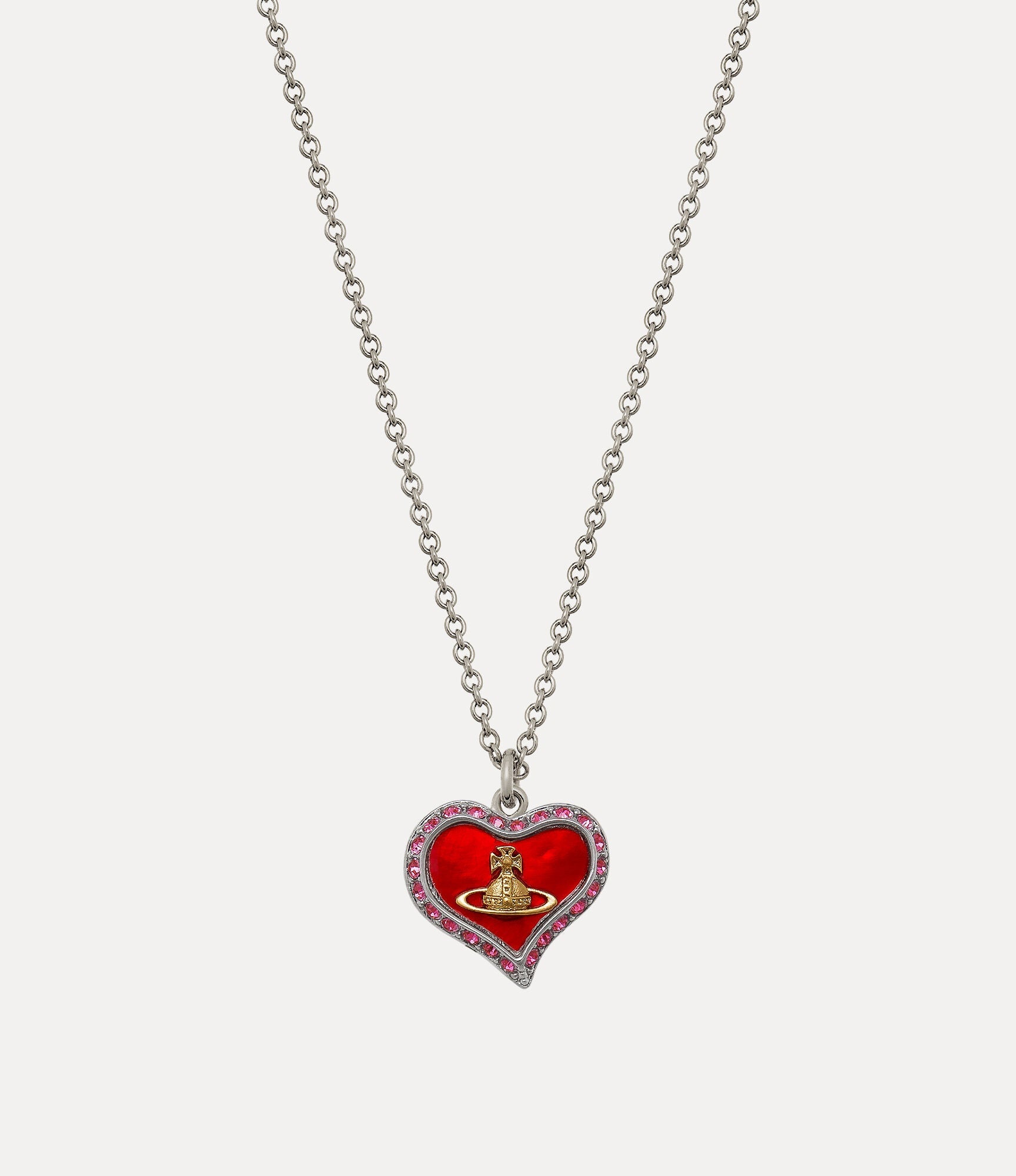 VIVIENNE WESTWOOD Petra Pendant Necklace Brass(3 Colors)